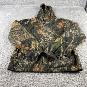 Remington Youth 20 22 Camo Fleece Hoodie Full Zip Outdoor Clothing